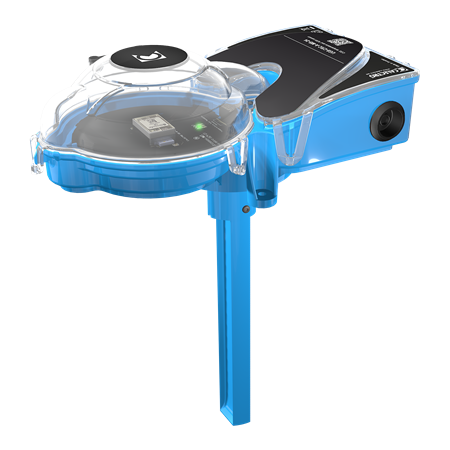 CO2, temp och fuktregulator utan disp för kanalmontage